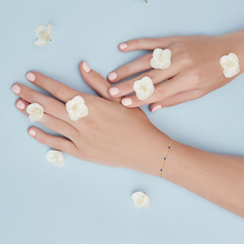 Load image into Gallery viewer, Mystigrey Colette 18K Gold Plated Bracelet for Women Available in Blue, Turquoise, Red, Pink and Black