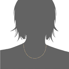 Load image into Gallery viewer, Mystigrey Colette 18K Gold Plated Necklace for Women Available in Turquoise, Blue, Red, Pink and Black