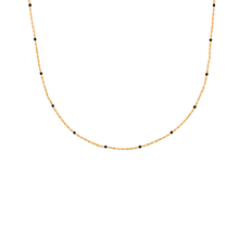 Load image into Gallery viewer, Mystigrey Colette 18K Gold Plated Necklace for Women Available in Turquoise, Blue, Red, Pink and Black