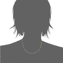 Load image into Gallery viewer, Mystigrey Colette 18K Gold Plated Necklace for Women Available in Turquoise, Blue, Red, Pink and Black