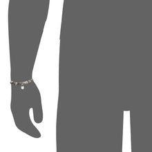 Load image into Gallery viewer, Rio Stainless Steel Bracelet Jasper Grey Brown Large