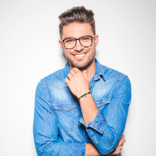 Load image into Gallery viewer, Rio Stainless Steel Bracelet Brown Jasper Large