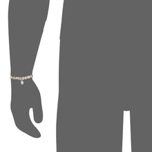 Load image into Gallery viewer, Rio Stainless Steel Bracelet White Onyx Large