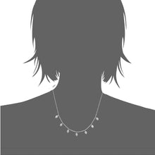 Load image into Gallery viewer, Mystigrey Autumn .925 Sterling Silver Plated Rhodium  and 18K Gold Plated Necklace