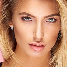 Load image into Gallery viewer, Mystigrey Mackenzie .925 Sterling Silver Plated Rhodium and 18K Gold Plated Stud Earrings