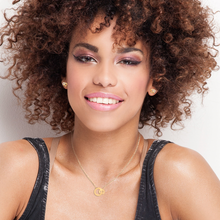 Load image into Gallery viewer, Mystigrey Carter .925 Sterling Silver Plated Rhodium  and 18K Gold Plated Necklace