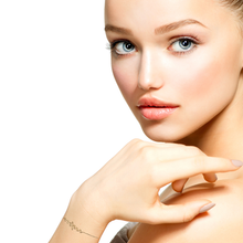 Load image into Gallery viewer, Mystigrey Eden .925 Sterling Silver Plated Rhodium and 18K Gold Plated Bracelet