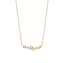 Load image into Gallery viewer, Mystigrey Eden .925 Sterling Silver Plated Rhodium and 18K Gold Plated Necklace