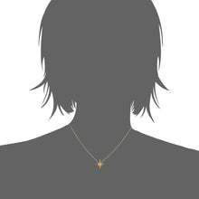 Load image into Gallery viewer, Mystigrey Polaris 18K Gold Plated North Star Necklace for Women