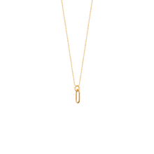 Load image into Gallery viewer, Mystigrey Julie .925 Sterling Silver Plated Rhodium and 18K Gold Plated Necklace