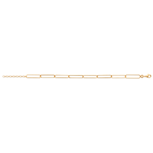 Load image into Gallery viewer, Mystigrey Piper .925 Sterling Silver Plated Rhodium and 18K Gold Plated Bracelet