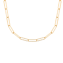 Load image into Gallery viewer, Mystigrey Piper .925 Sterling Silver Plated Rhodium and 18K Gold Plated Necklace