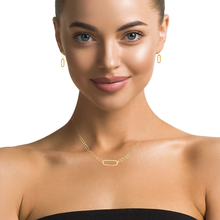 Load image into Gallery viewer, Mystigrey Paige 18K Gold Plated Necklace for Women