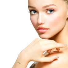 Load image into Gallery viewer, Mystigrey Mackenzie .925 Sterling Silver Plated Rhodium and 18K Gold Plated Bracelet