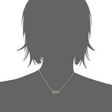 Load image into Gallery viewer, Mystigrey Mackenzie .925 Sterling Silver Plated Rhodium and 18K Gold Plated Necklace