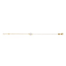 Load image into Gallery viewer, Mystigrey Amie .925 Sterling Silver Plated Rhodium and 18K Gold Plated Bracelet for Women with Cubic Zirconia or Turquoise
