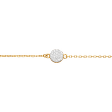 Load image into Gallery viewer, Mystigrey Amie .925 Sterling Silver Plated Rhodium and 18K Gold Plated Bracelet for Women with Cubic Zirconia or Turquoise
