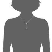 Load image into Gallery viewer, Mystigrey Elena 18K Gold Plated Necklace for Women with Cubic Zirconia