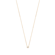 Load image into Gallery viewer, Mystigrey LIberty 18K Gold Plated Necklace for Women with Solitary Cubic Zirconia