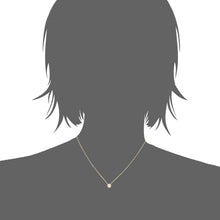 Load image into Gallery viewer, Mystigrey LIberty 18K Gold Plated Necklace for Women with Solitary Cubic Zirconia