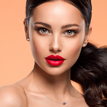 Load image into Gallery viewer, Mystigrey Serenity 925 Sterling Silver Plated Rhodium and 18K Gold Plated Earrings for Women Available in Green Aventurine, Pink Quartz, and White Moonstone