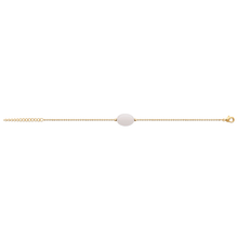 Load image into Gallery viewer, Mystigrey Serenity 18K Gold Plated Bracelet for Women Violet Amethyst, Black Agate and White Quartz Large