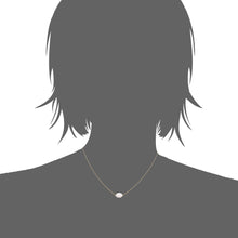 Load image into Gallery viewer, Mystigrey Serenity 18K Gold Plated Necklace for Women Gold Available in Black Agate, Purple Amethyst, Green Aventurine or White Quartz Large