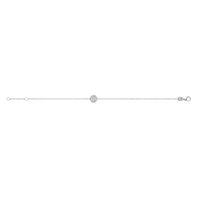 Load image into Gallery viewer, Mystigrey Amie .925 Sterling Silver Plated Rhodium and 18K Gold Plated Bracelet for Women with Cubic Zirconia or Turquoise