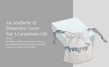 Load image into Gallery viewer, Mystigrey Ariel Feather .925 Sterling Silver Plated Rhodium and 18K Gold Plated Pendant