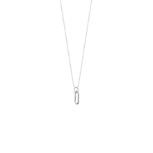 Load image into Gallery viewer, Mystigrey Julie .925 Sterling Silver Plated Rhodium and 18K Gold Plated Necklace