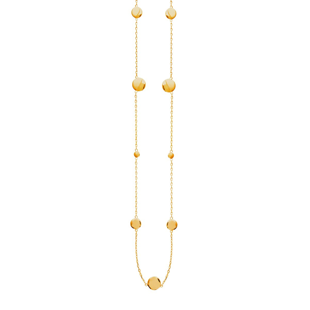 Lucy Dot Necklace in 18K Gold Plated