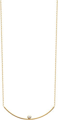 Liberty Horizontal Necklace in 18K Gold Plated