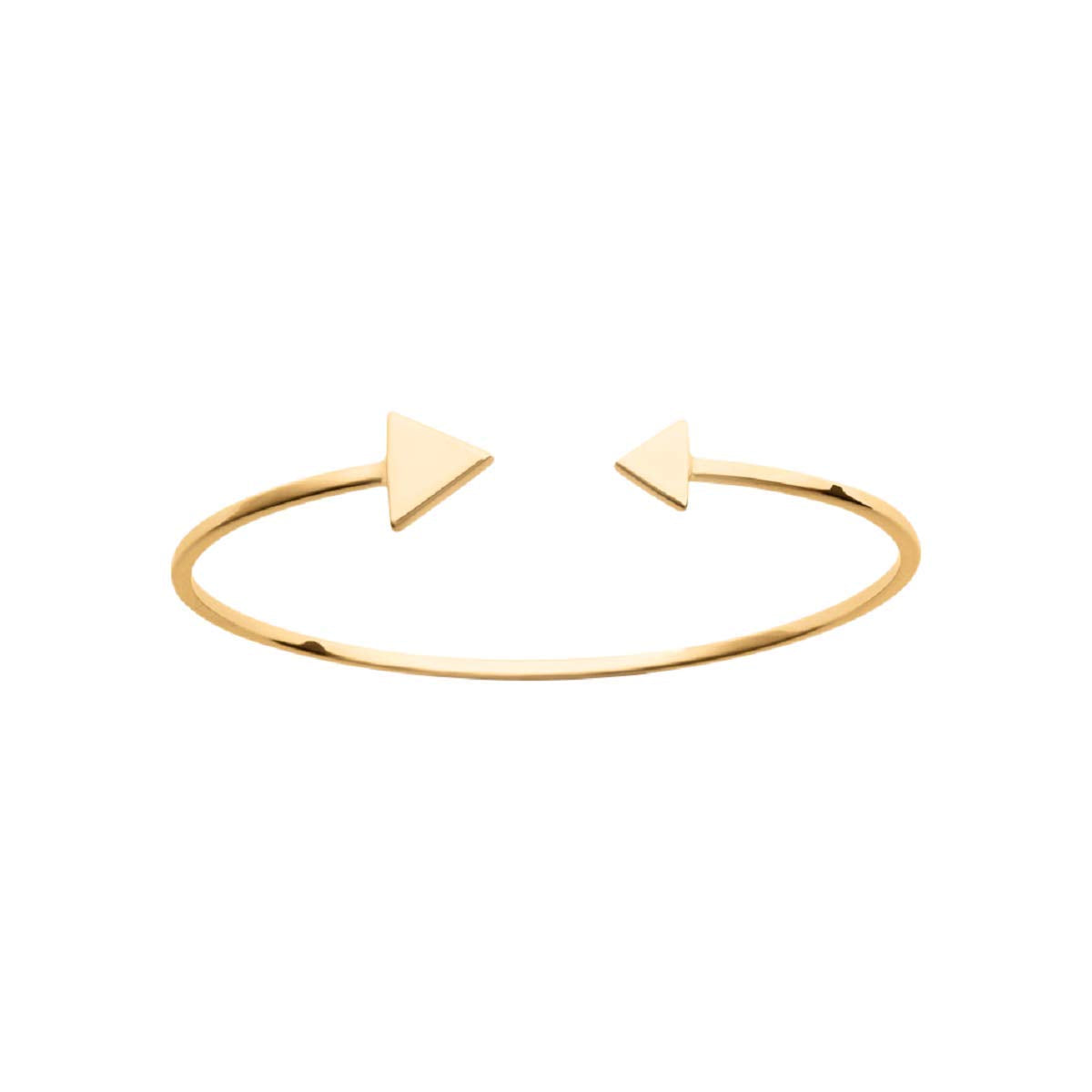 Victoria Bangle in 18K Gold Plated, view 2