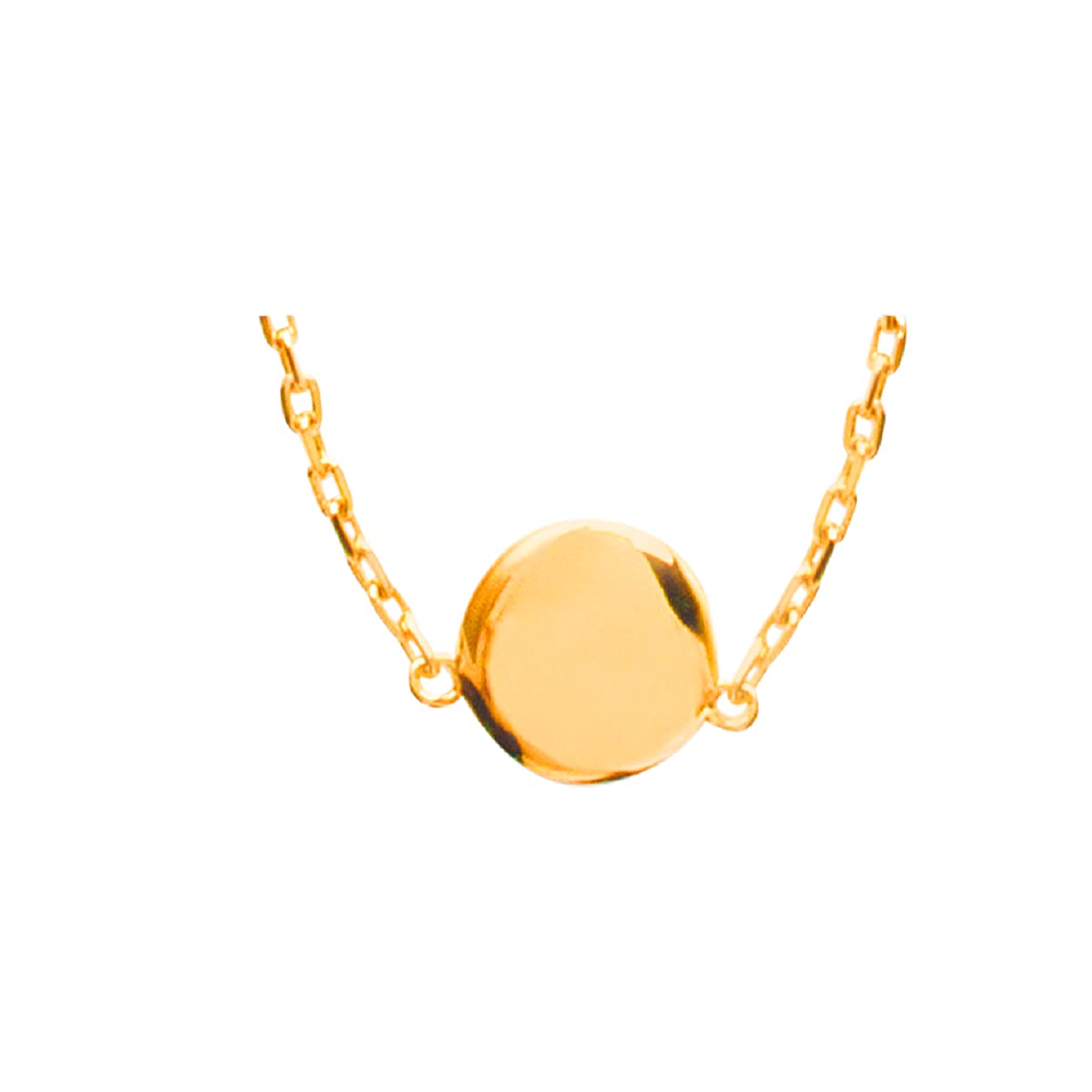 Lucy Dot Necklace in 18K Gold Plated, view 2