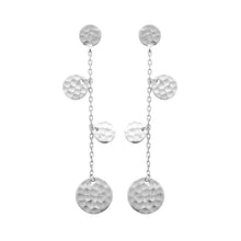 Load image into Gallery viewer, Mystigrey Ava .925 Sterling Silver Plated Rhodium Dangle Earrings
