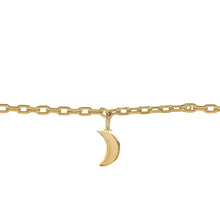 Load image into Gallery viewer, Mystigrey Moon 18K Gold Plated Anklet
