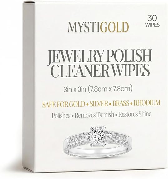 Mystigrey Jewelry Cleaning Wipes, 30 count