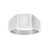 Mystigrey Livio Stainless Steel Square Ring for Men