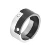 Load image into Gallery viewer, Mystigrey Henrick Stainless Steel Ruthenium Ring for Men
