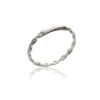 Carter ID Ring in 925 Sterling Silver Plated Rhodium or 18K Gold Plated