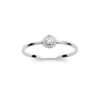 Load image into Gallery viewer, Liberty .925 Sterling Silver Plated Rhodium Ring Cubic Zirconia
