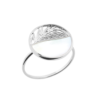 Tamara Mother of Pearl Ring in 925 Sterling Silver Plated Rhodium or 18K Gold Plated