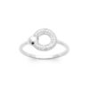 Oaklie .925 Sterling Silver Plated Rhodium Ring Cubic Zirconia