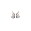 Elizabeth Stud Earrings in 925 Sterling Silver Plated Rhodium
