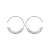 Mystigrey Chloe .925 Sterling Silver Plated Rhodium Earrings for Women with Cubic Zirconia