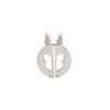 Butterfly Pendant in 925 Sterling Silver Plated Rhodium or 18K Gold Plated, view 2