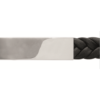 Men's Enzo Black Ruthenium Bracelet in Stainless Steel, view 2