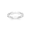 Penelope Ring in 925 Sterling Silver Plated Rhodium or 18K Gold Plated, view 3