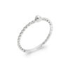 Nora .925 Sterling Silver Plated Rhodium Ring Cubic Zirconia