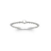 Nora Ring in 925 Sterling Silver Plated Rhodium or 18K Gold Plated, view 2